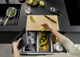 Система сортировки отходов Blanco Flexon II Low 60/3 пластик/алюминий 526642