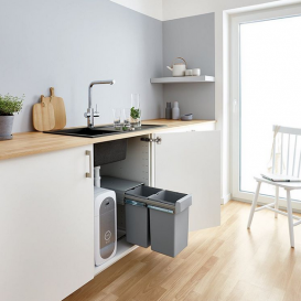 Система сортировки отходов Grohe 2 ведра по 15 литров 40855000