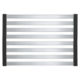 Складна велика полиця-решітка для посуду Grohe L-розмір 348х490 мм нержавіюча сталь 40854SD0