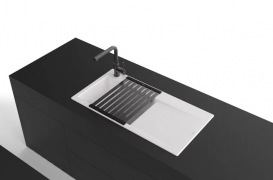 Складывающаяся решетка для сушки посуды Villeroy & Boch 48х34,7 см нержавеющая сталь антрацит 9K130005