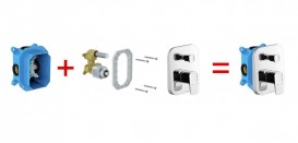 Скрытая часть смесителя для душа Ravak R-box RB 070.50 X070052