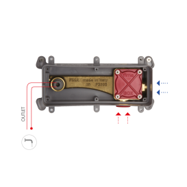 Прихована монтажна частина змішувача для раковини Fima Carlo Frattini F3500