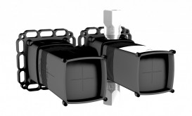 Скрытый встраиваемый корпус Hansa Matrix DN 15 однорычажный смеситель 4400 0000