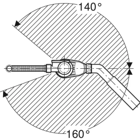 Злив-перелив для ванни Geberit d52 з кнопкою PushControl декоративним комплектом та сполучним коліном глянсовий хром 150.757.21.6