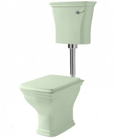 Сливной бачок для унитаза ArtCeram Civitas низкий зелёный CIC007 35;00