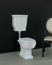 Зливний бачок для унітазу ArtCeram Hermitage низький кераміка білий HEC005 01;00