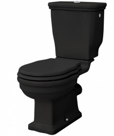 Зливний бачок для унітазу ArtCeram Hermitage чорний глянсовий HEC001 03; 00