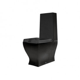 Сливной бачок для унитаза ArtCeram Jazz керамика черный матовый JZC001 17;00
