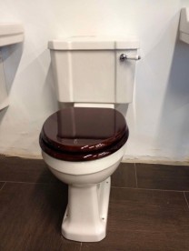 Сливной бачок для унитаза Burlington санфарфор белый C3