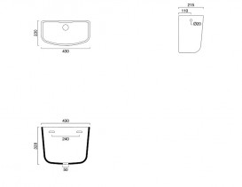 Сливной бачок для унитаза Catalano универсальный керамика белый 1CAPO0