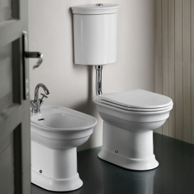 Сливной бачок для унитаза Hatria Dolcevita санитарный фарфор белый 00Y0U301