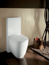 Сливной бачок для унитаза Hatria Monolith пристенный белый Y0YN01