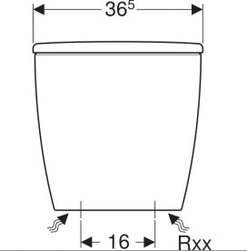 Сливной бачок для унитаза Kolo Antysplash сантехнический фарфор белый 204201UA