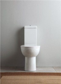 Зливний бачок для унітазу-компакт Kerasan Bit прямокутний білий 448101