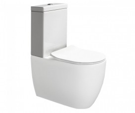 Зливний бачок для унітазу-компакта Axa Glomp кераміка білий глянцевий 0205101