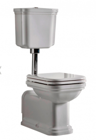 Сливной бачок для унитаза низкий Kerasan Waldorf белый 418201