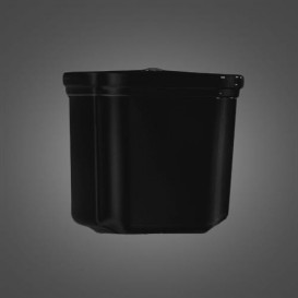 Зливний бачок для унітазу низький Kerasan Waldorf чорний глянсовий 418204