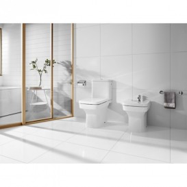 Сливной бачок для унитаза Roca Dama-N c механизмом двойного смыва 4,5/3 л керамика белый A341782000