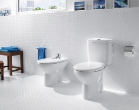 Сливной бачок для унитаза Roca Victoria с крышкой керамика белый A34139H000