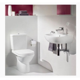 Сливной бачок для унитаза Villeroy & Boch O.Novo подвод воды сбоку или сзади CeramicPlus альпийский белый 5788S1R1