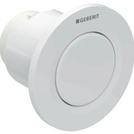 Зливний механізм дистанційного керування бачками змивними Geberit пневматичний пластик матовий хром 116.040.JQ.1