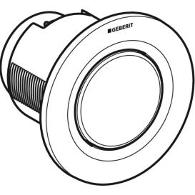 Зливний механізм дистанційного керування бачками змивними Geberit пневматичний пластик матовий хром 116.040.JQ.1