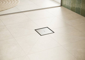 Сливной трап для душа Hansgrohe RainDrain Point 150х150 мм матовая нержавеющая сталь 56249800