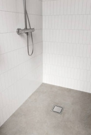 Сливной трап для душа Hansgrohe RainDrain Spot Plus 150х150 матовая нержавеющая сталь 56225800