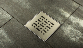 Зливний трап з гідрозатворів MCH з горизонтальним випуском DN 50 білий F 411 L