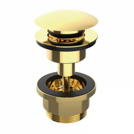 Смеситель для биде GRB Jolie однорычажный с донным клапаном полированное золото 82712824