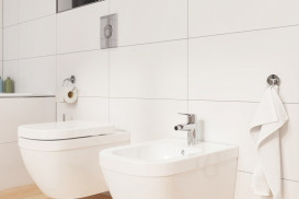 Смеситель для биде Grohe QuickFix Start однорычажный с донным клапаном хром 32560002