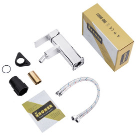 Смеситель для биде Kroner KRM Ems-C020 однорычажный хром CV012073