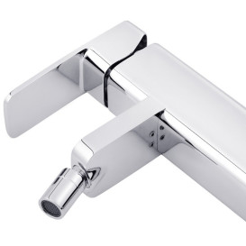 Смеситель для биде Kroner KRM Ems-C020 однорычажный хром CV012073