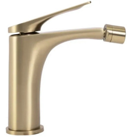 Смеситель для биде Rea Avalon однорычажный матовое золото REA-B2701