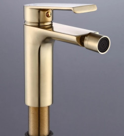 Змішувач для біде Rea Hass одноважільний матове золото REA-B9970