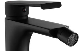 Смеситель для биде Rea Hass однорычажный черный REA-B9965