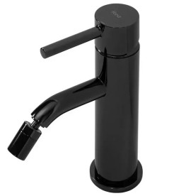 Смеситель для биде Rea Lungo однорычажный черный глянцевый REA-B0665