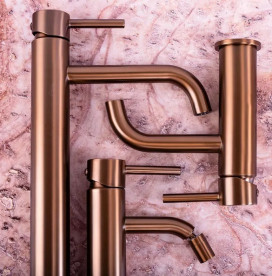 Змішувач для біде Rea Lungo одноважільний матова мідь REA-B1116