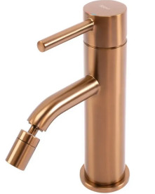 Змішувач для біде Rea Lungo одноважільний матова мідь REA-B1116