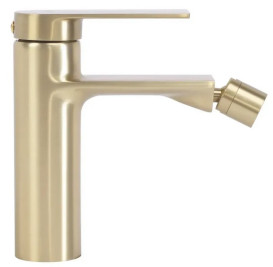 Смеситель для биде Rea Storm однорычажный матовое золото REA-B7961