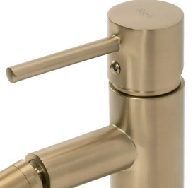 Смеситель для биде Rea Tess однорычажный матовое золото REA-B7010
