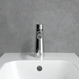 Смеситель для биде Villeroy & Boch Conum с донным клапаном хром TVB12700100061