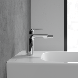 Смеситель для биде Villeroy & Boch Liberty с донным клапаном хром TVB10700100061