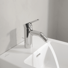 Смеситель для биде Villeroy & Boch Skyla с донным клапаном хром TVB11600100061