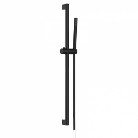 Змішувач для душа GRB Aura термостатичний з душовою лійкою і стійкою чорний 75316752