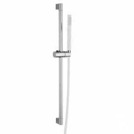 Смеситель для душа GRB Aura термостатический с душевой лейкой и стойкой белый 75316751