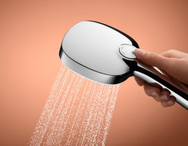 Змішувач для душу Grohe Cubeo з душовим гарнітуром хром 1018250000