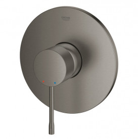 Смеситель для душа Grohe Essence встраиваемый однорычажный на 1 выход графит темный матовый 24057AL1