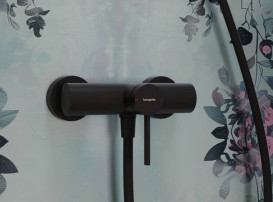 Змішувач для душу Hansgrohe Zesis S одноважільний чорний матовий 74621670