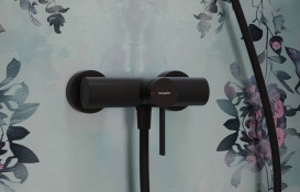 Змішувач для душу Hansgrohe Zesis S одноважільний матовий чорний 74622670